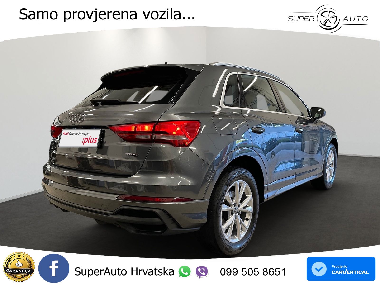 Audi Q3 40 TDI (200 KS) quattro S tronic S line LED+GR SJED+ACC