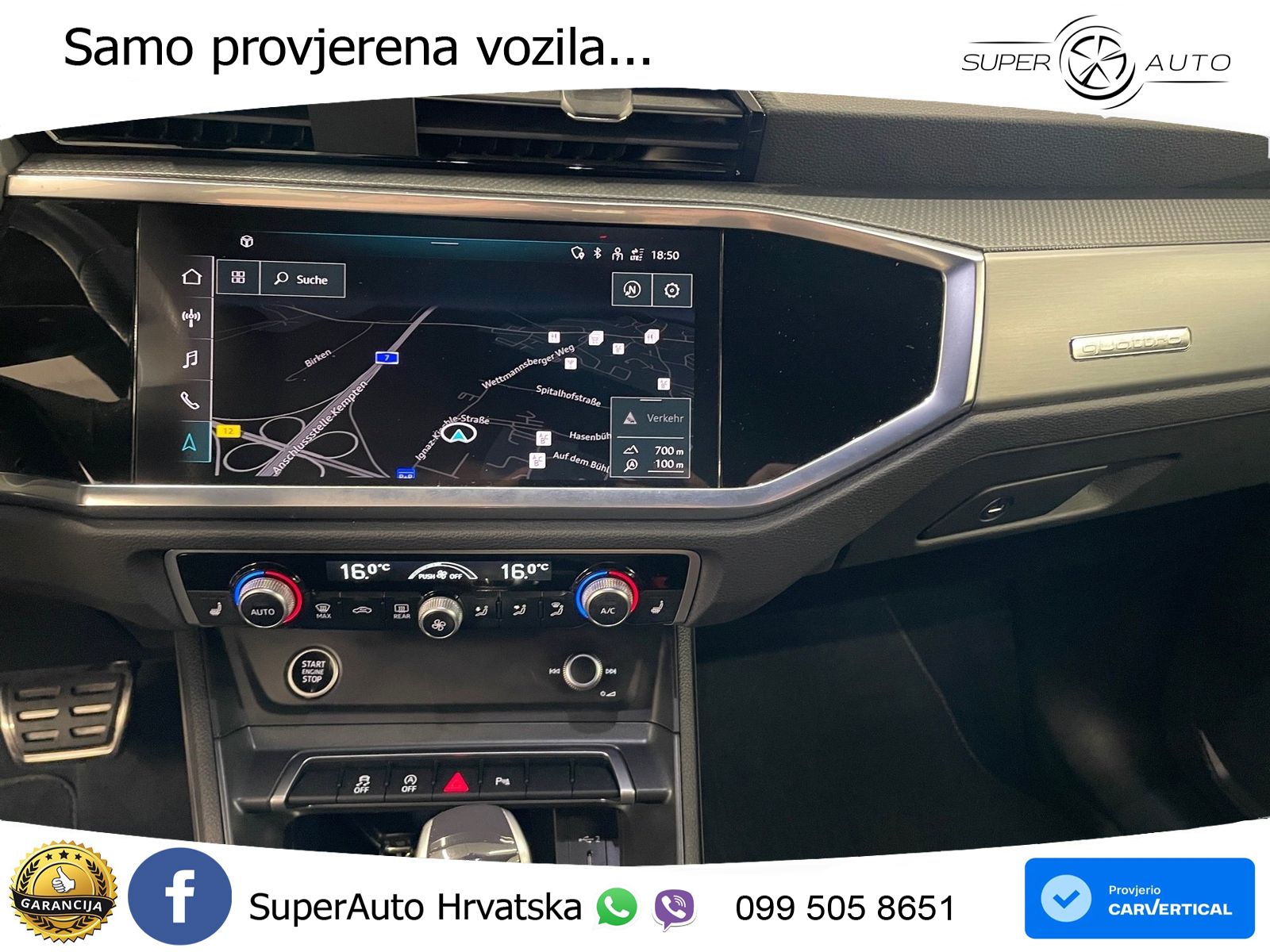 Audi Q3 40 TDI (200 KS) quattro S tronic S line LED+GR SJED+ACC