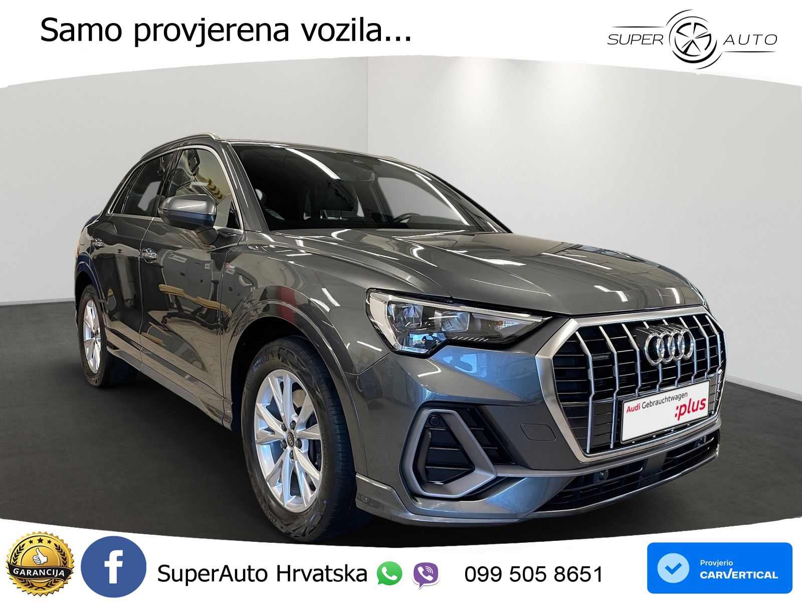 Audi Q3 40 TDI (200 KS) quattro S tronic S line LED+GR SJED+ACC