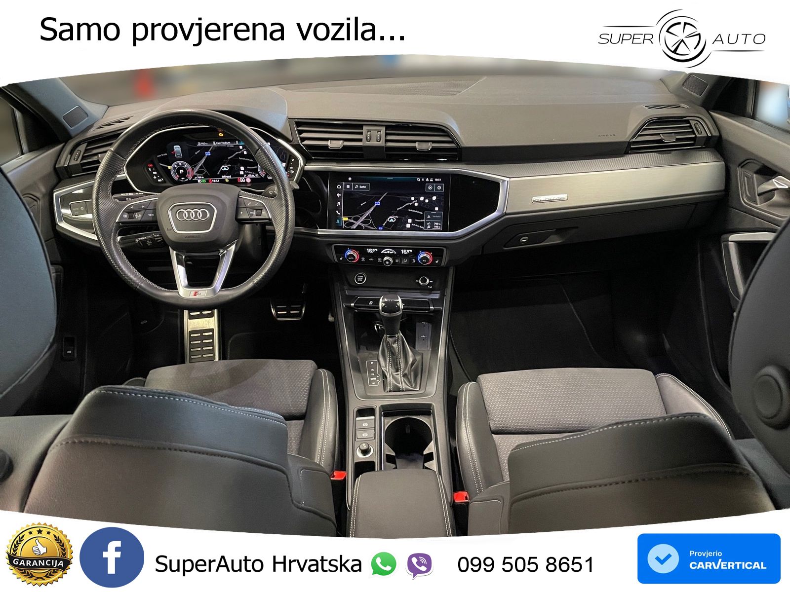 Audi Q3 40 TDI (200 KS) quattro S tronic S line LED+GR SJED+ACC