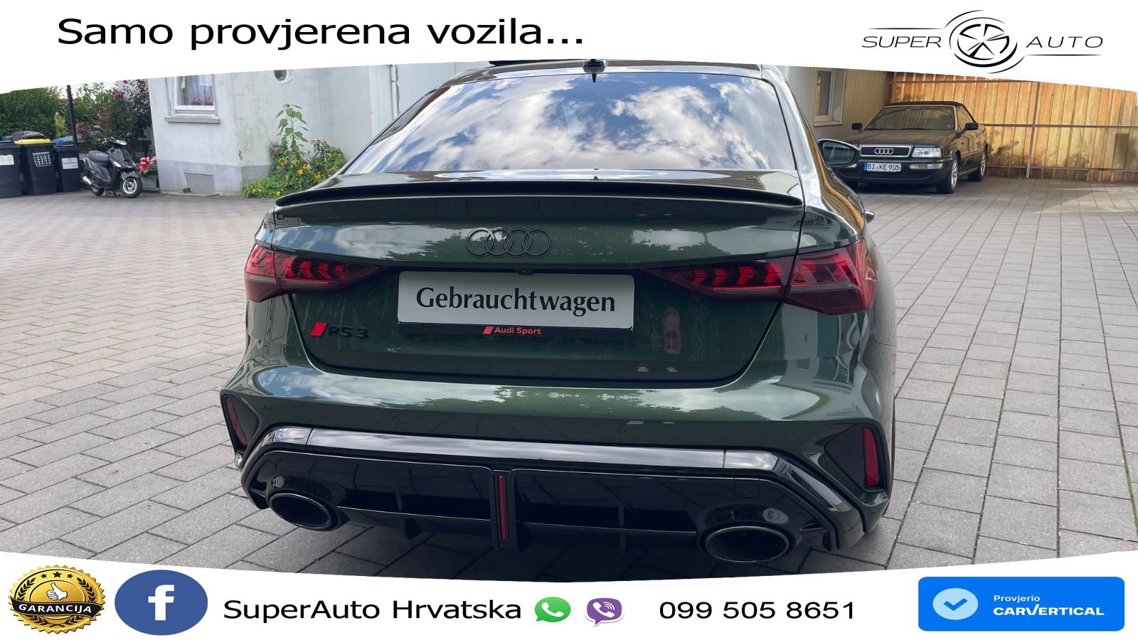 Audi RS3 Sedan 2.5 TFSI (400 KS) quattro S tronic LED+GR SJED+ACC