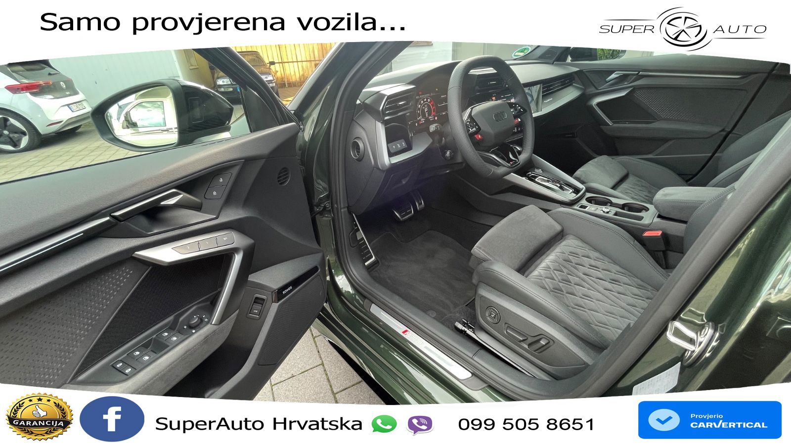 Audi RS3 Sedan 2.5 TFSI (400 KS) quattro S tronic LED+GR SJED+ACC