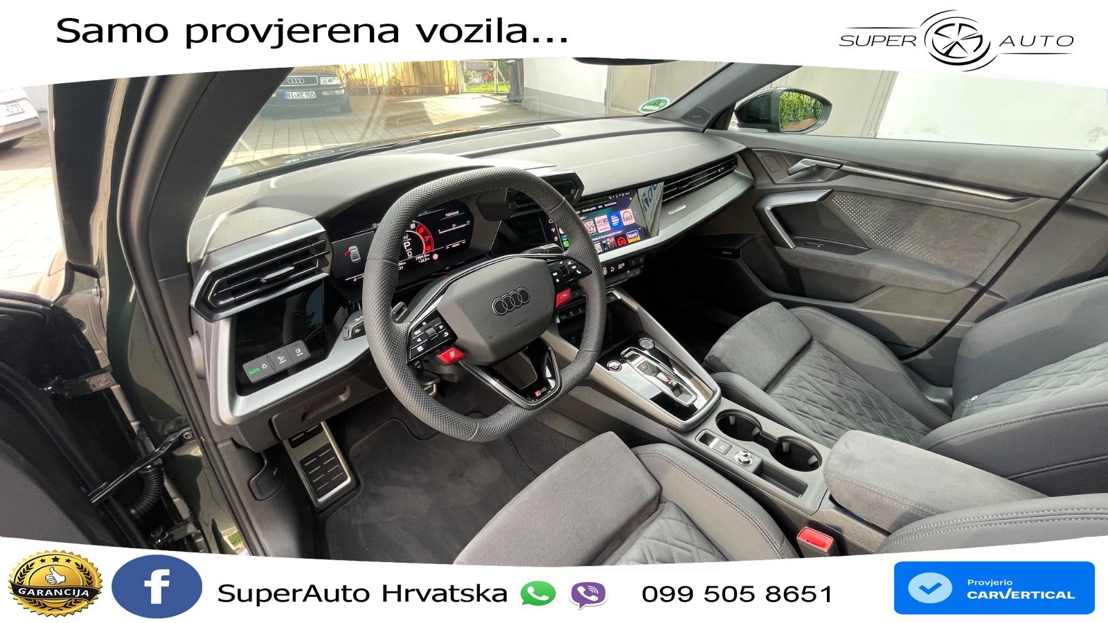 Audi RS3 Sedan 2.5 TFSI (400 KS) quattro S tronic LED+GR SJED+ACC