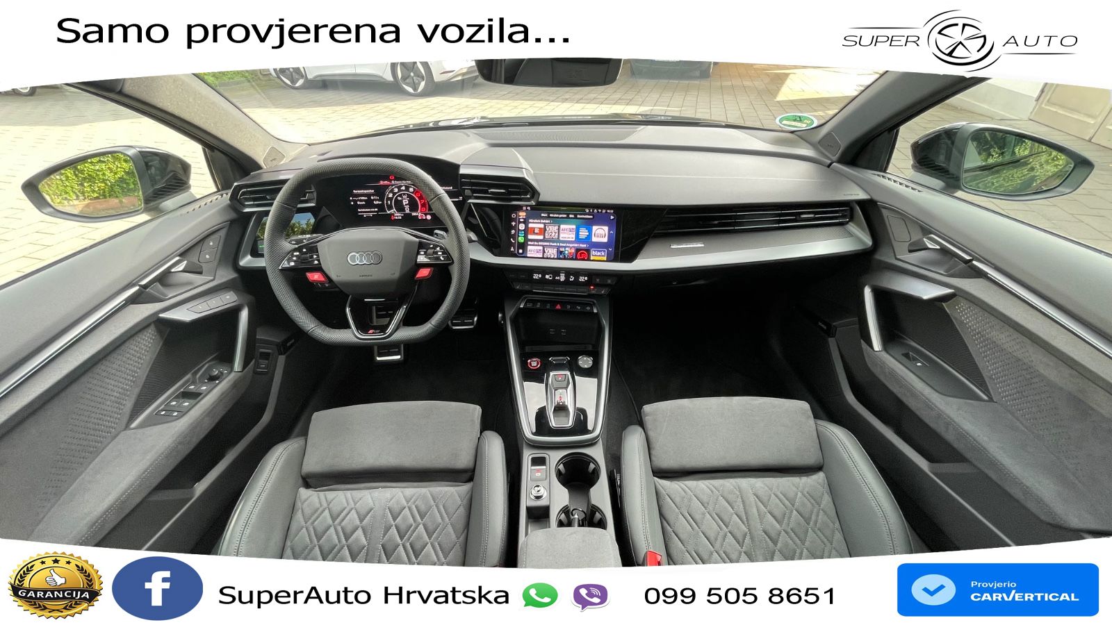 Audi RS3 Sedan 2.5 TFSI (400 KS) quattro S tronic LED+GR SJED+ACC