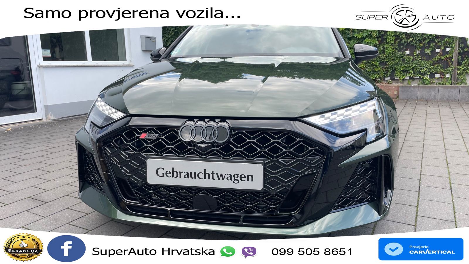 Audi RS3 Sedan 2.5 TFSI (400 KS) quattro S tronic LED+GR SJED+ACC