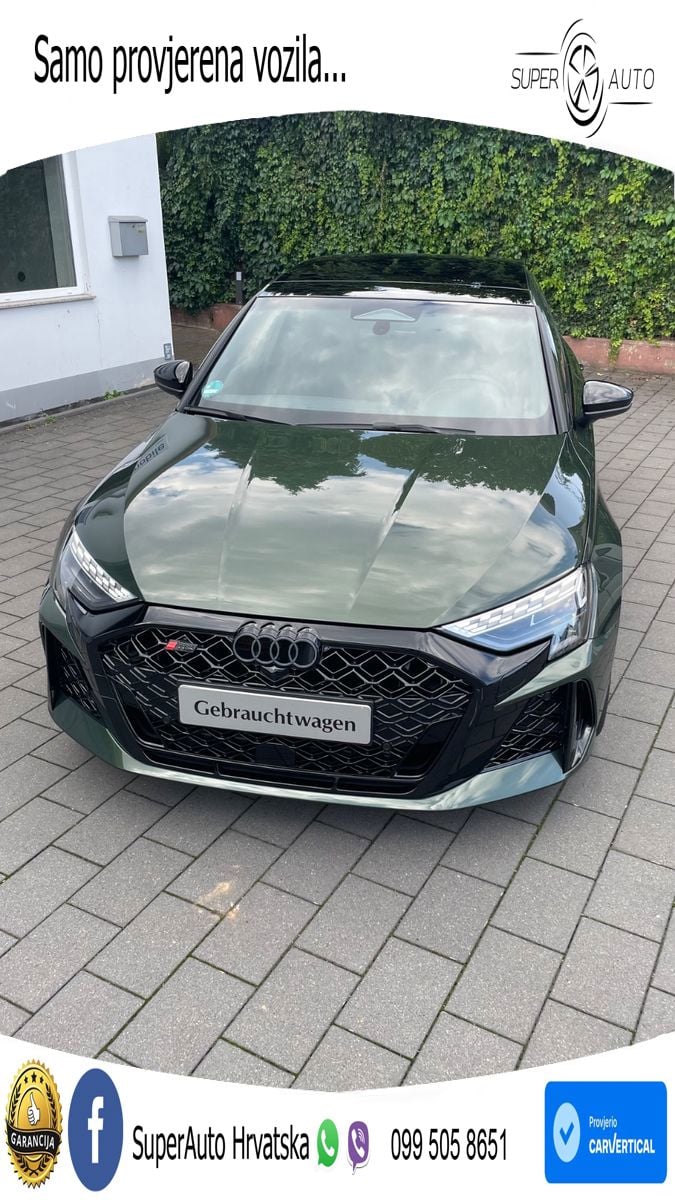 Audi RS3 Sedan 2.5 TFSI (400 KS) quattro S tronic LED+GR SJED+ACC