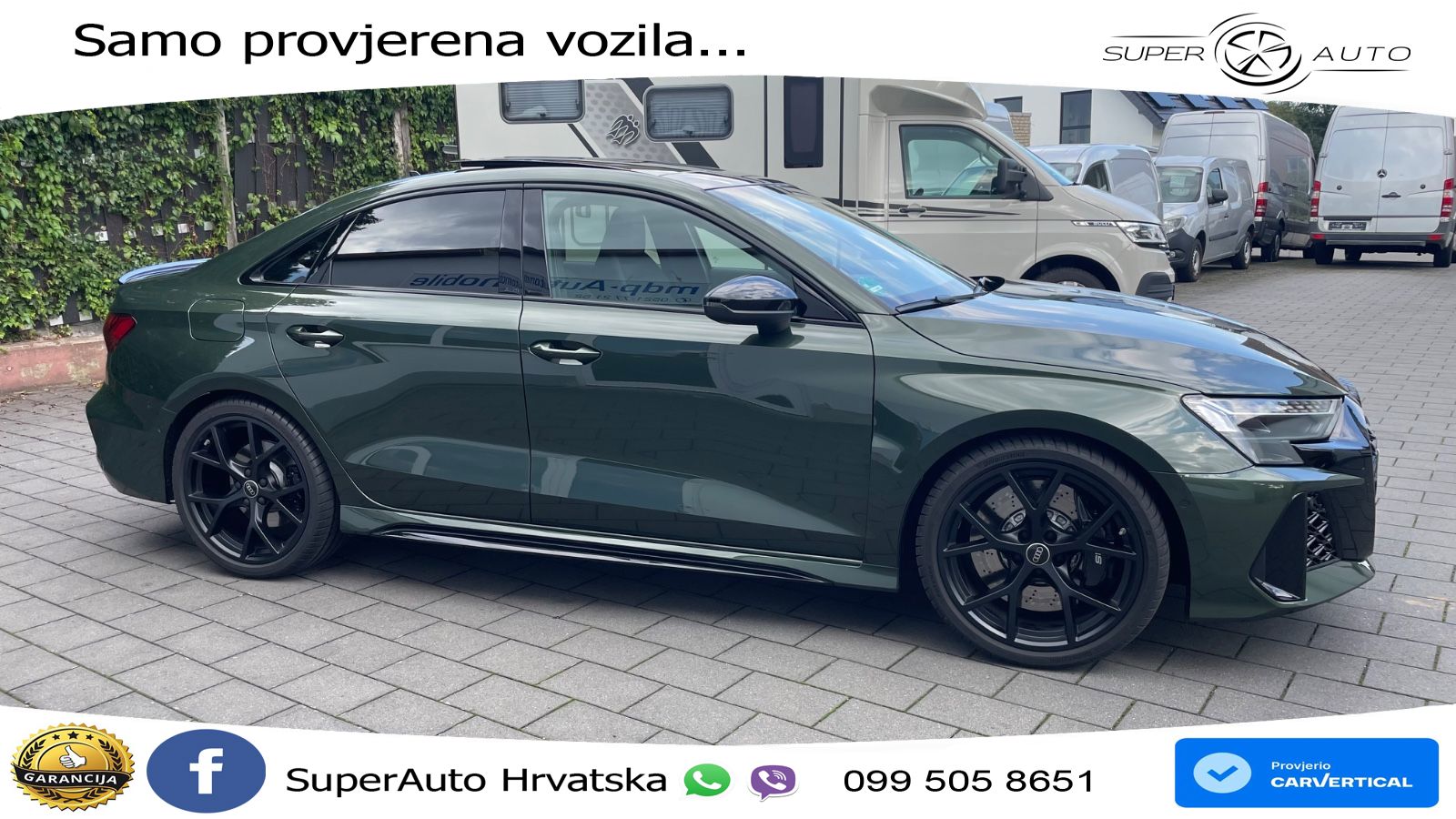 Audi RS3 Sedan 2.5 TFSI (400 KS) quattro S tronic LED+GR SJED+ACC
