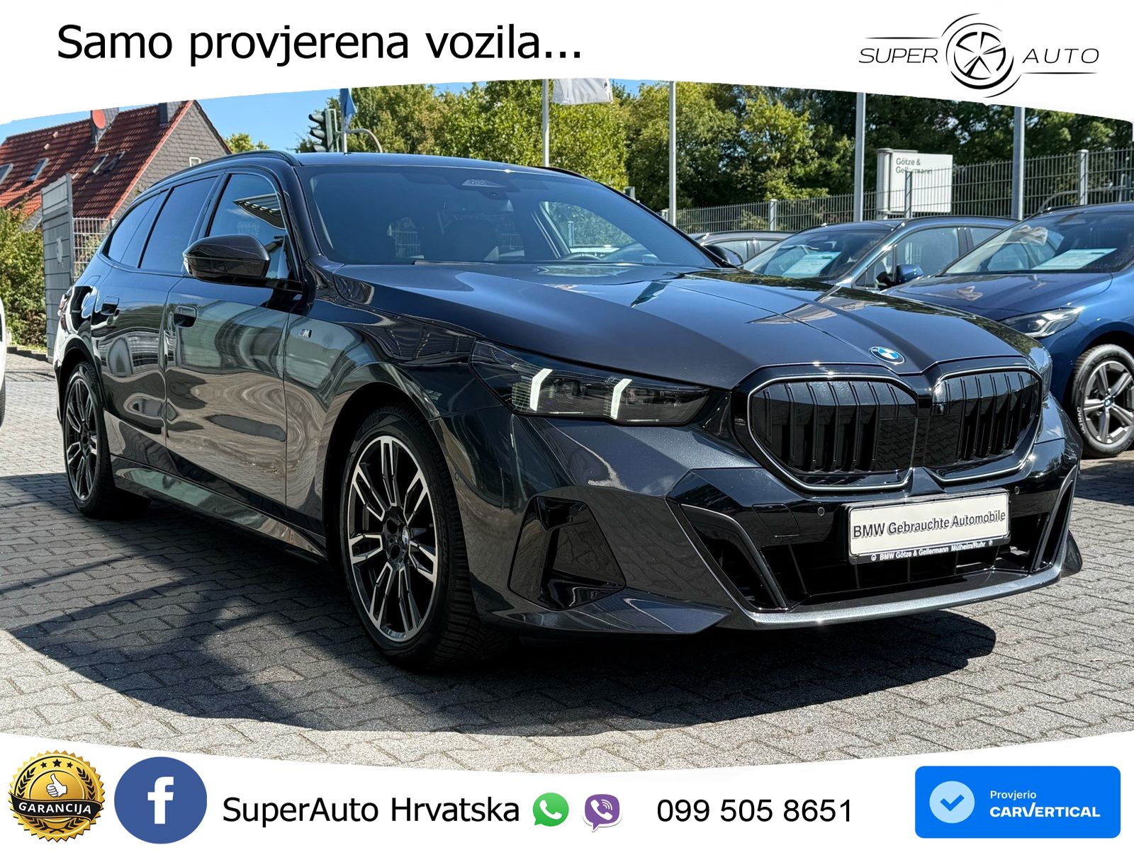 BMW 520d Touring (197 KS) Steptronic M Sport LED+GR SJED+ACC
