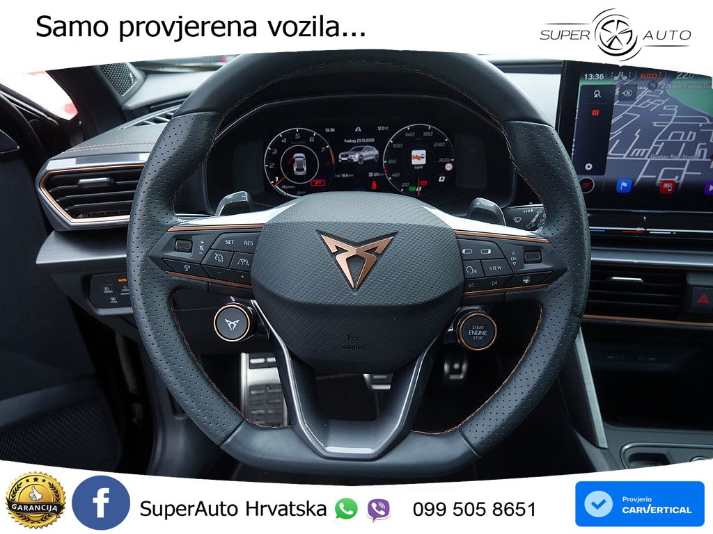 Cupra Formentor VZ5 2.5 TSI (390 KS) 4Drive DSG VZ LED+GR SJED+ACC