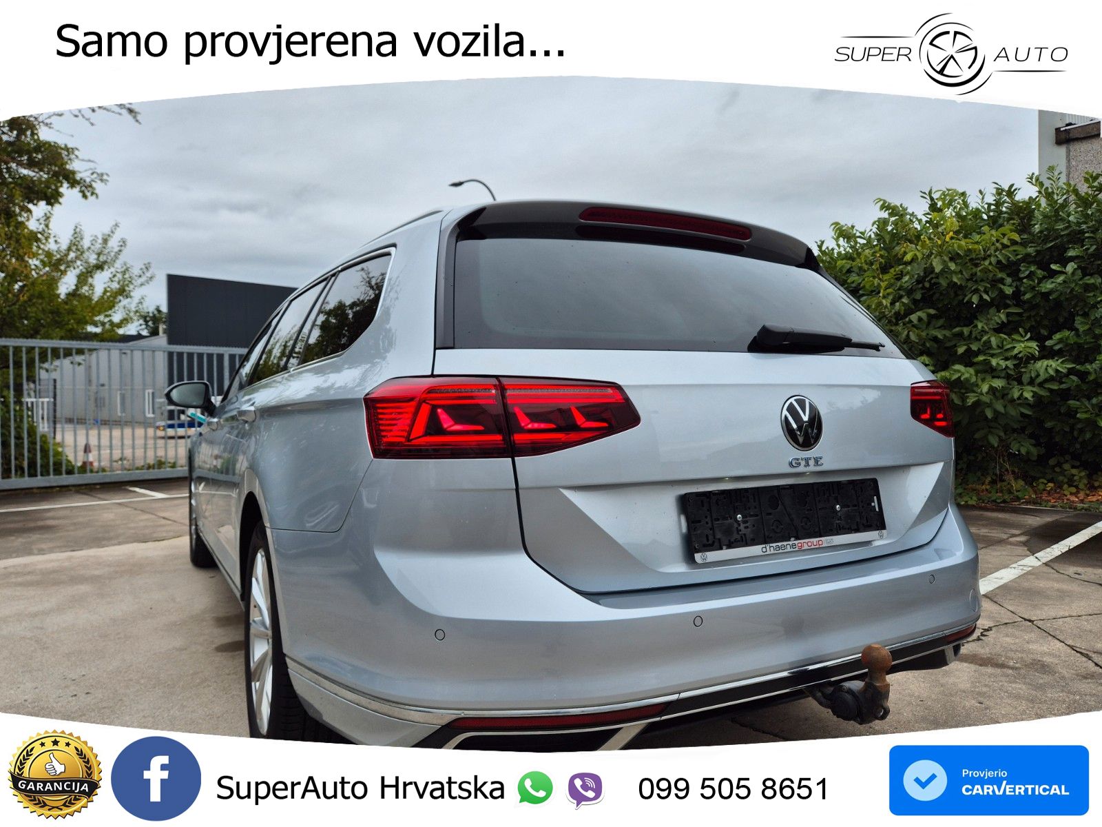 Volkswagen Passat Variant GTE 1.4 TSI (218 KS) DSG LED+GR SJED+ACC