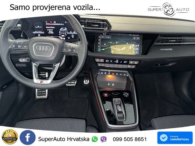 Audi S3 2.0 TFSI (333 KS) quattro S tronic MATRIX+GR SJED+KAM