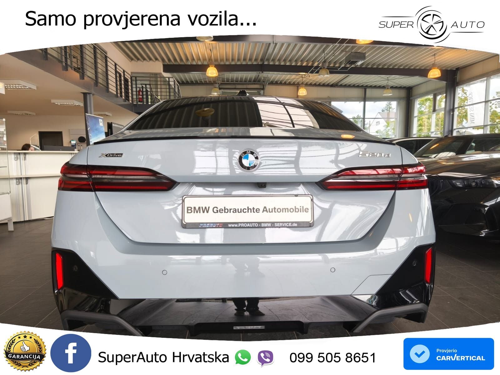 BMW 520d (197 KS) xDrive Steptronic M Sport ACC+HEAD+GR SJED+360+PANO