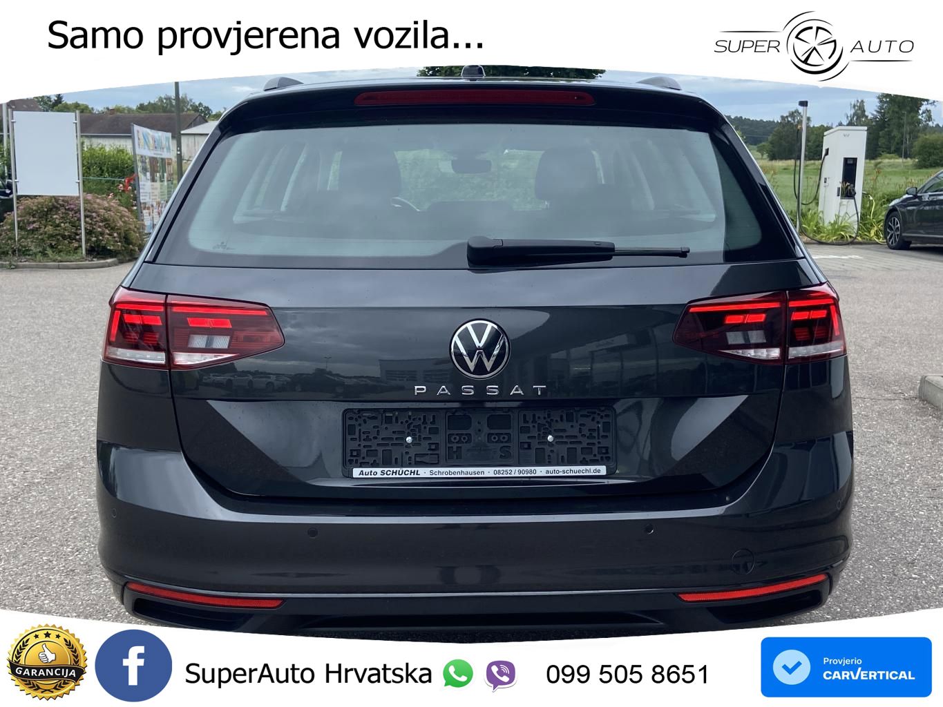 Volkswagen Passat Variant 2.0 TDI (122 KS) DSG LED+GR SJED+ACC