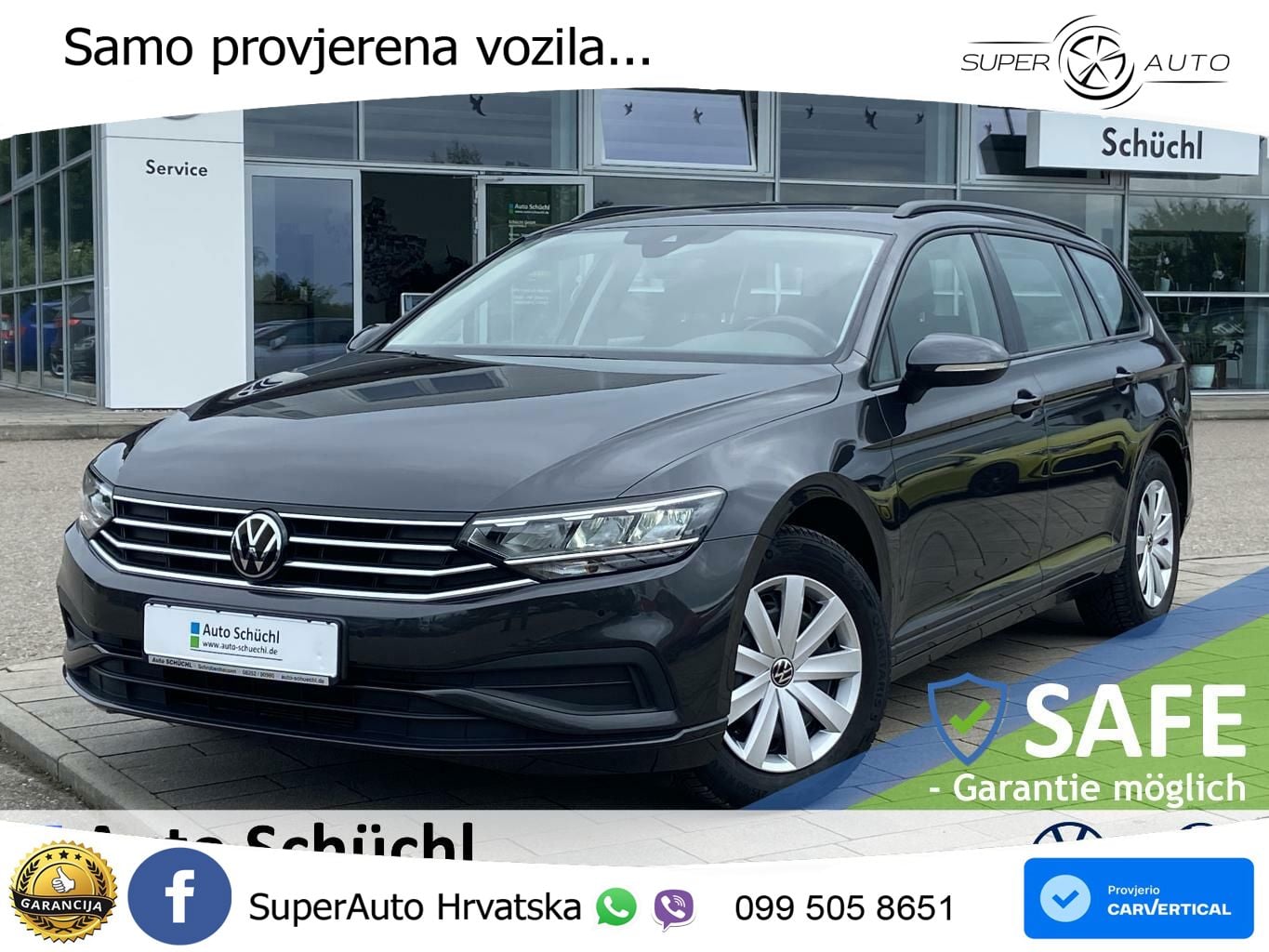 Volkswagen Passat Variant 2.0 TDI (122 KS) DSG LED+GR SJED+ACC