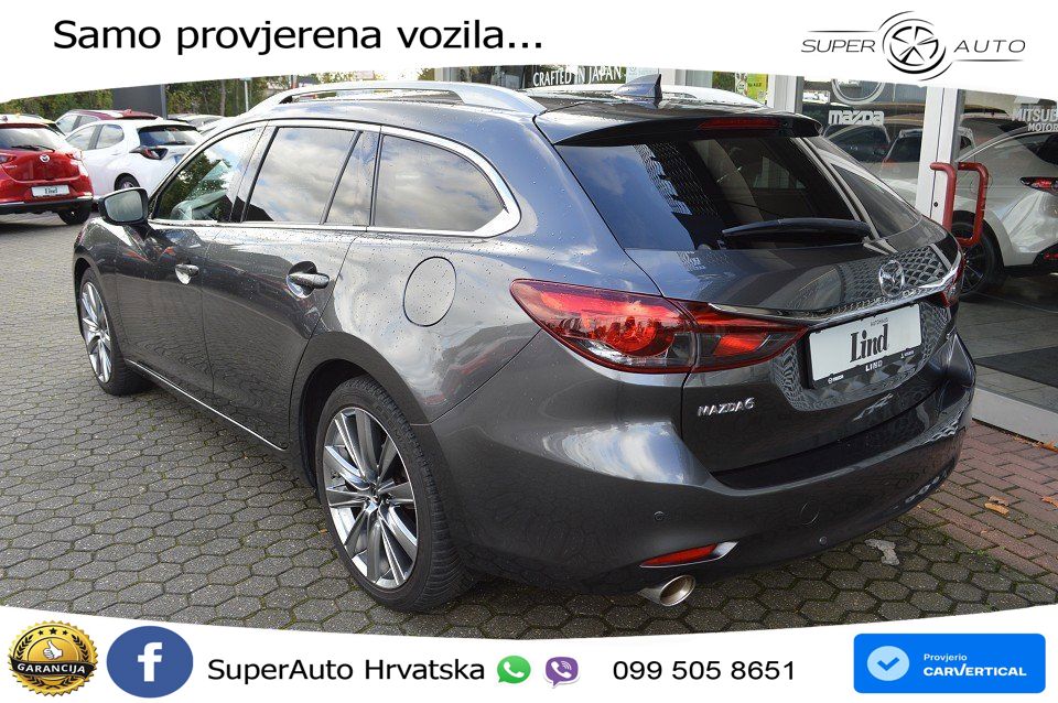 Mazda 6 Sport Combi 2.5 SKYACTIV-G (194 KS) SKYACTIV-Drive LED+ACC