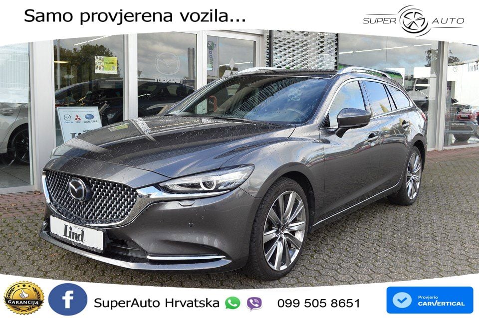 Mazda 6 Sport Combi 2.5 SKYACTIV-G (194 KS) SKYACTIV-Drive LED+ACC