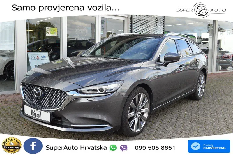 Mazda 6 Sport Combi 2.5 SKYACTIV-G (194 KS) SKYACTIV-Drive LED+ACC