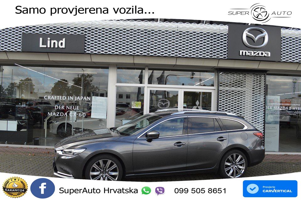 Mazda 6 Sport Combi 2.5 SKYACTIV-G (194 KS) SKYACTIV-Drive LED+ACC