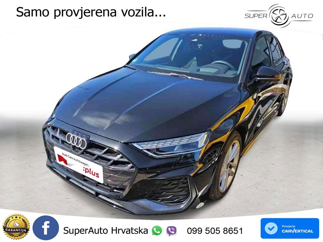 Audi A3 35 TFSI (150 KS) S tronic S line LED+GR SJED+ACC