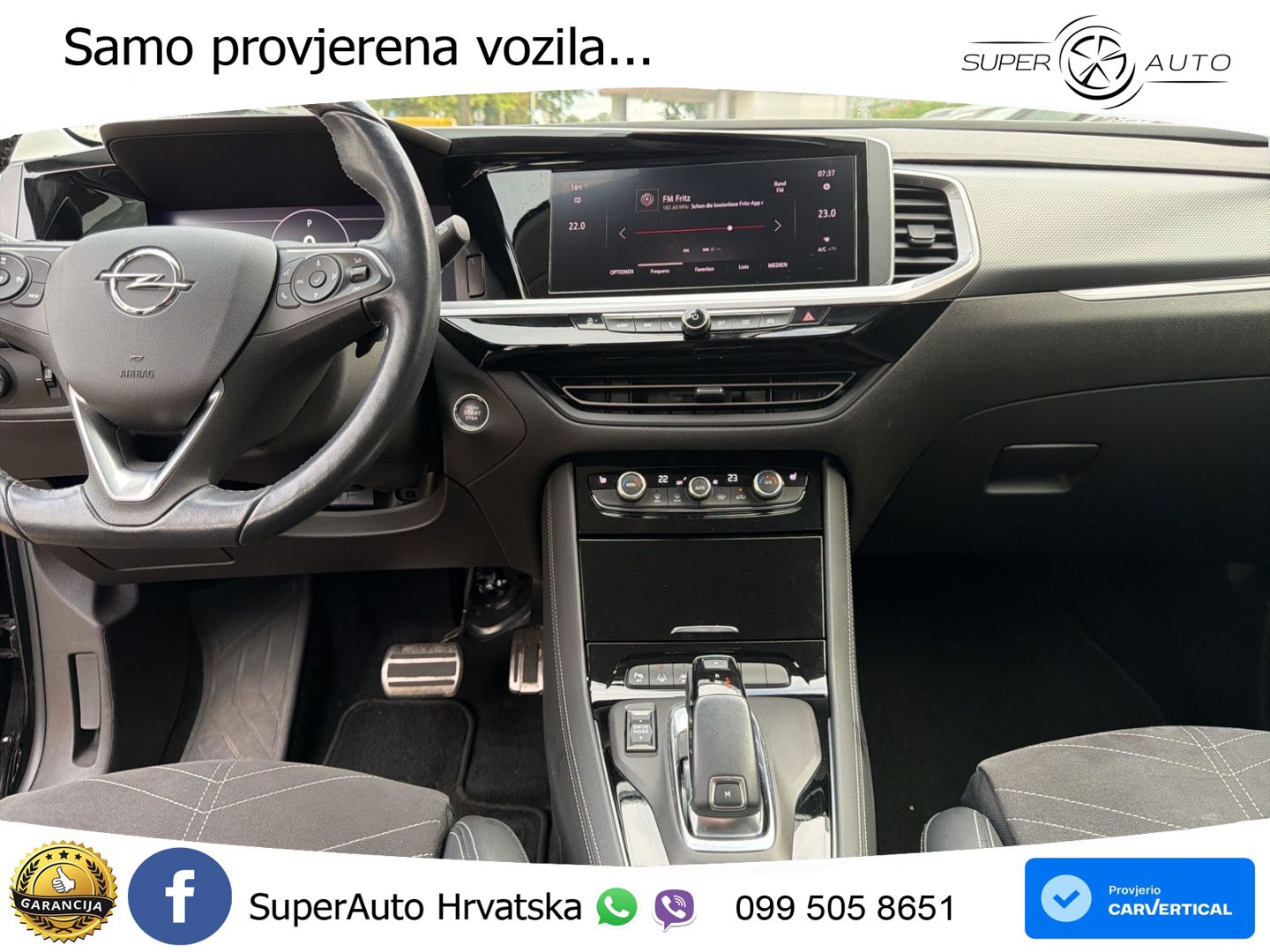 Opel Grandland 1.2i Turbo (130 KS) Automatic Elegance LED+GR SJED+ACC