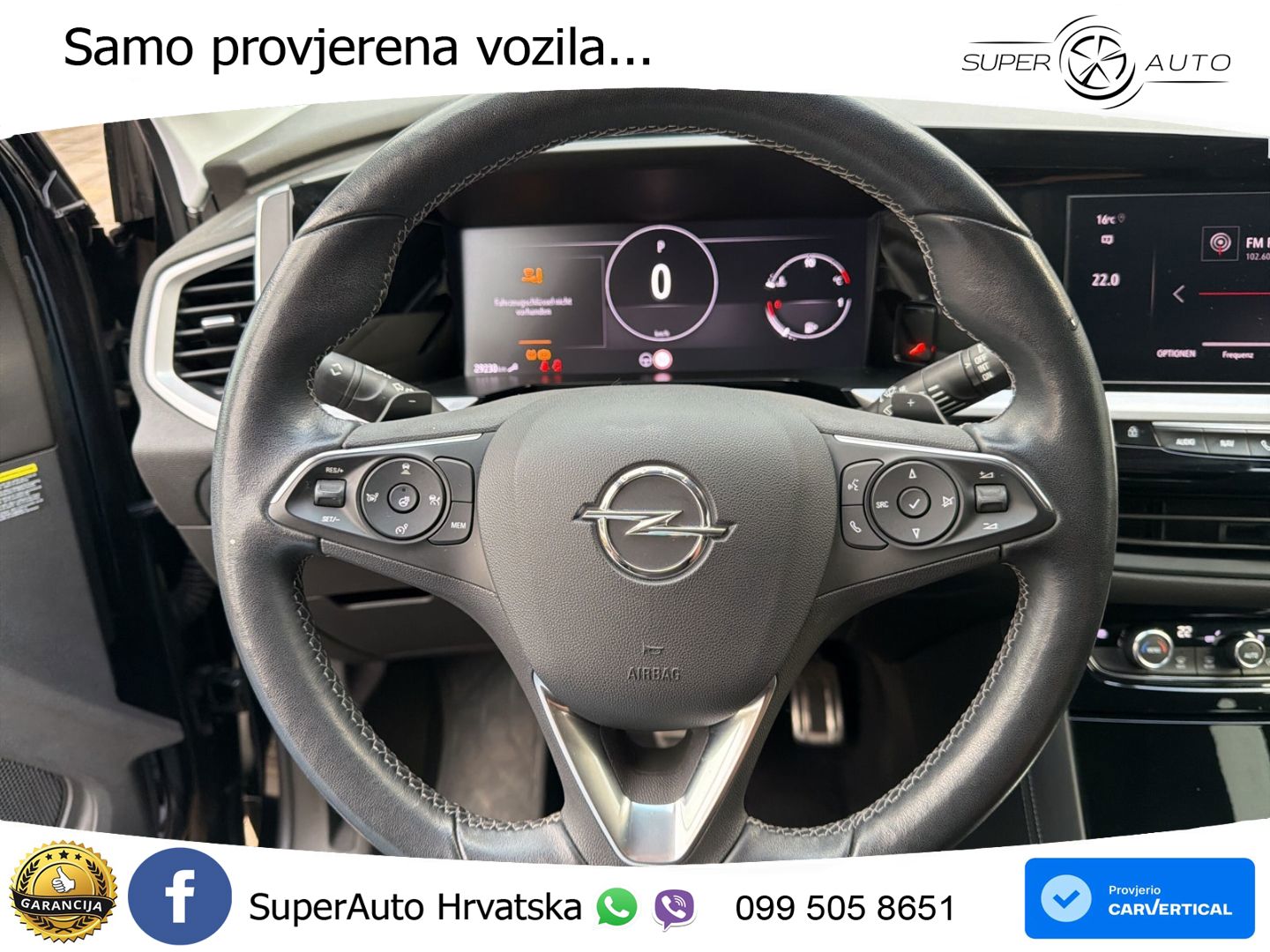 Opel Grandland 1.2i Turbo (130 KS) Automatic Elegance LED+GR SJED+ACC