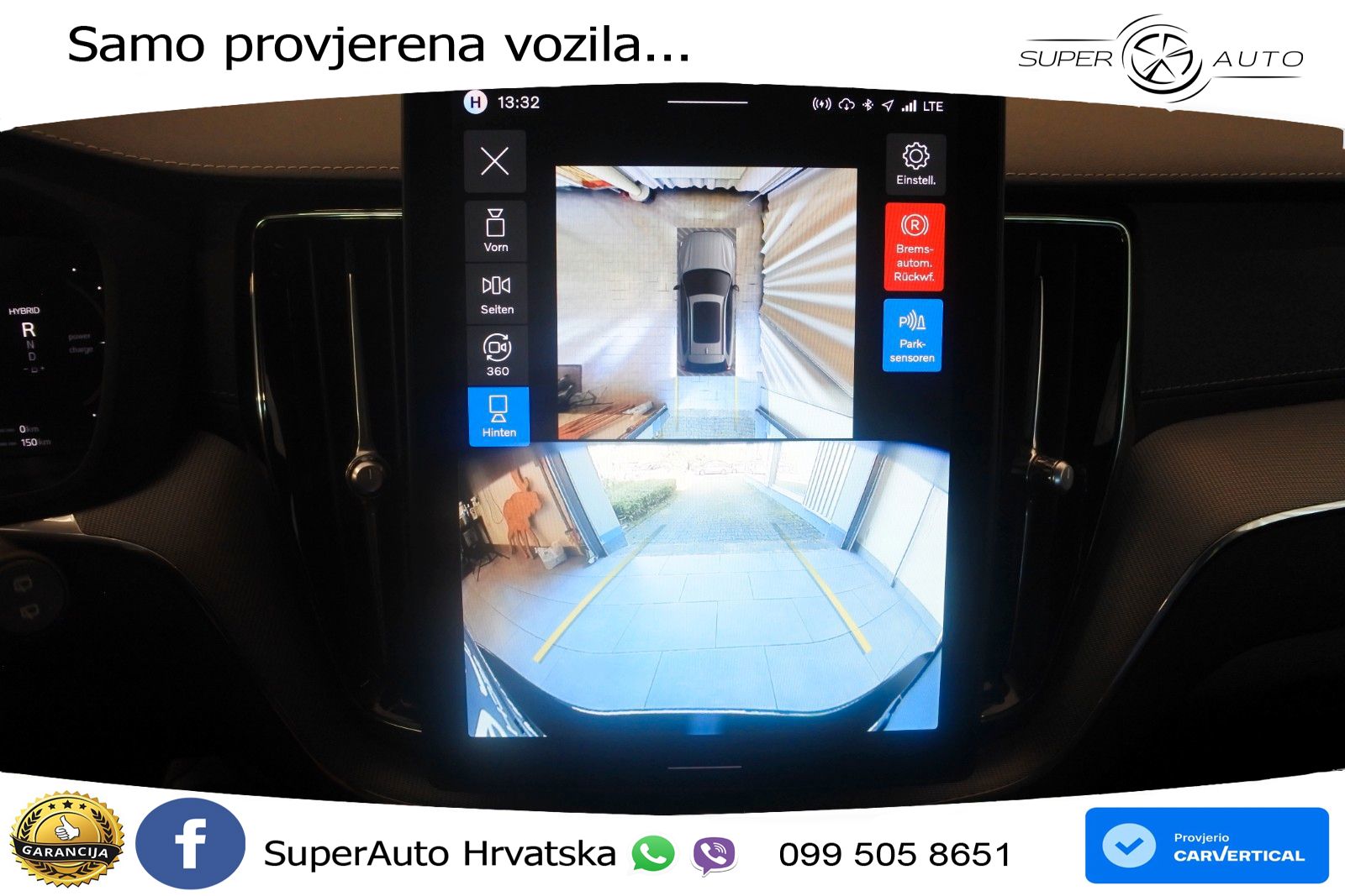 Volvo XC60 T6 AWD Geartronic ACC+HEAD+4xGR SJED+360+PANO