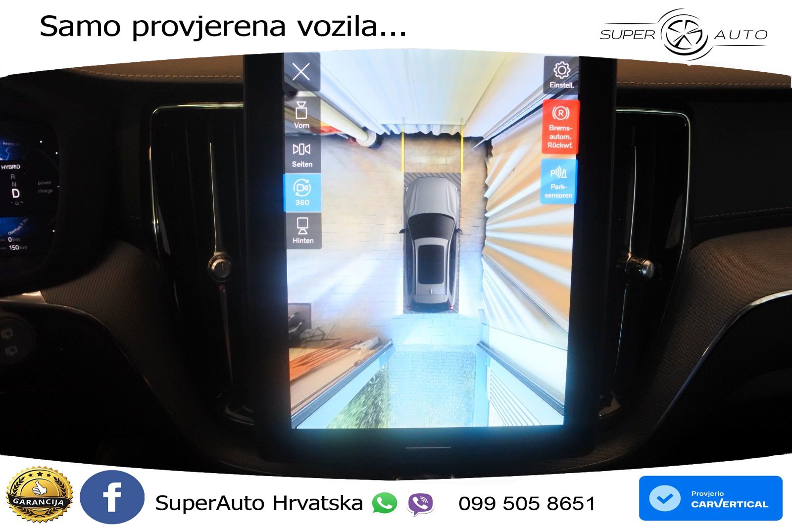 Volvo XC60 T6 AWD Geartronic ACC+HEAD+4xGR SJED+360+PANO