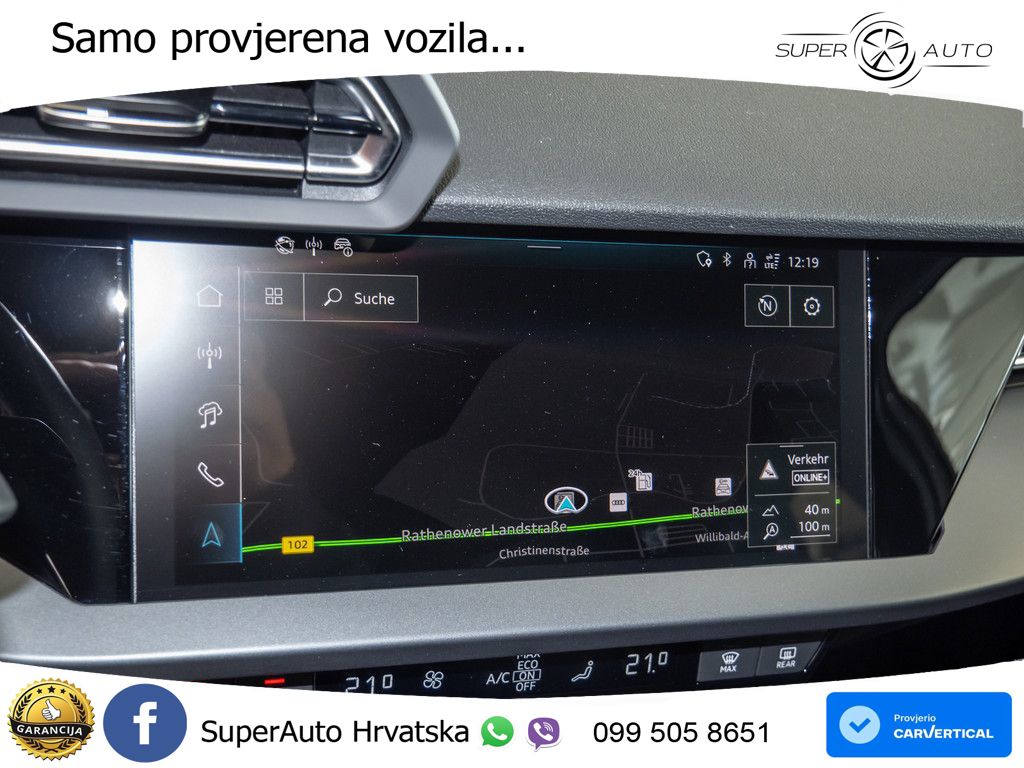 Audi A3 Limuzina 35 TFSI (150 KS) S tronic S line LED+GR SJED+ACC