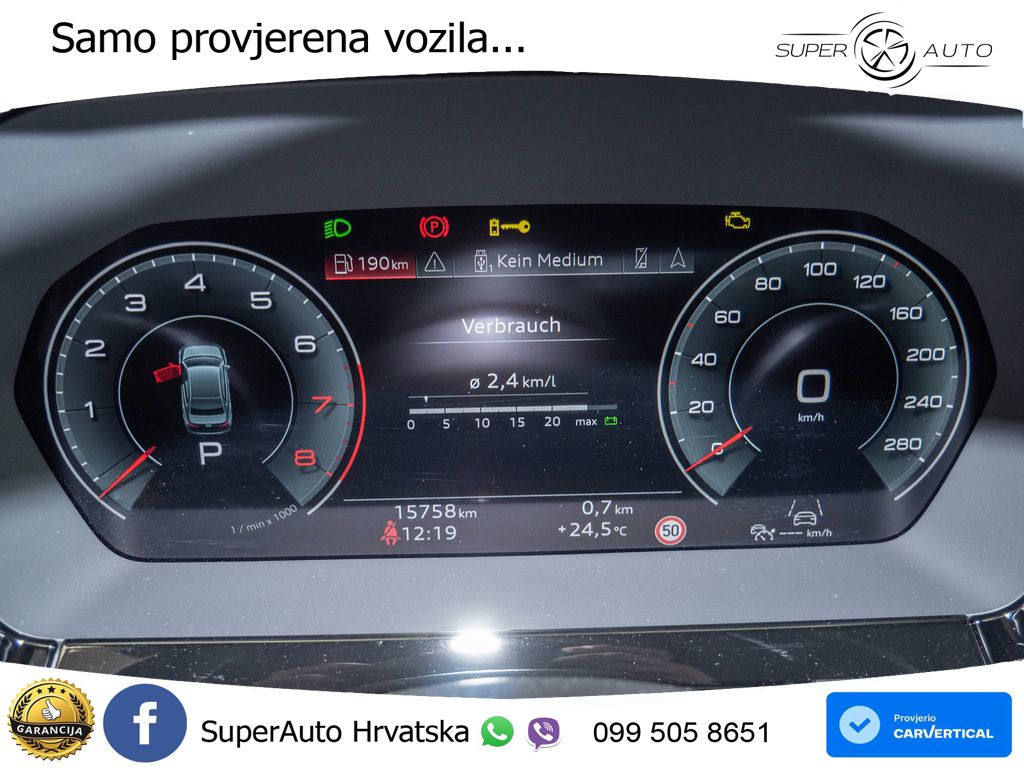 Audi A3 Limuzina 35 TFSI (150 KS) S tronic S line LED+GR SJED+ACC