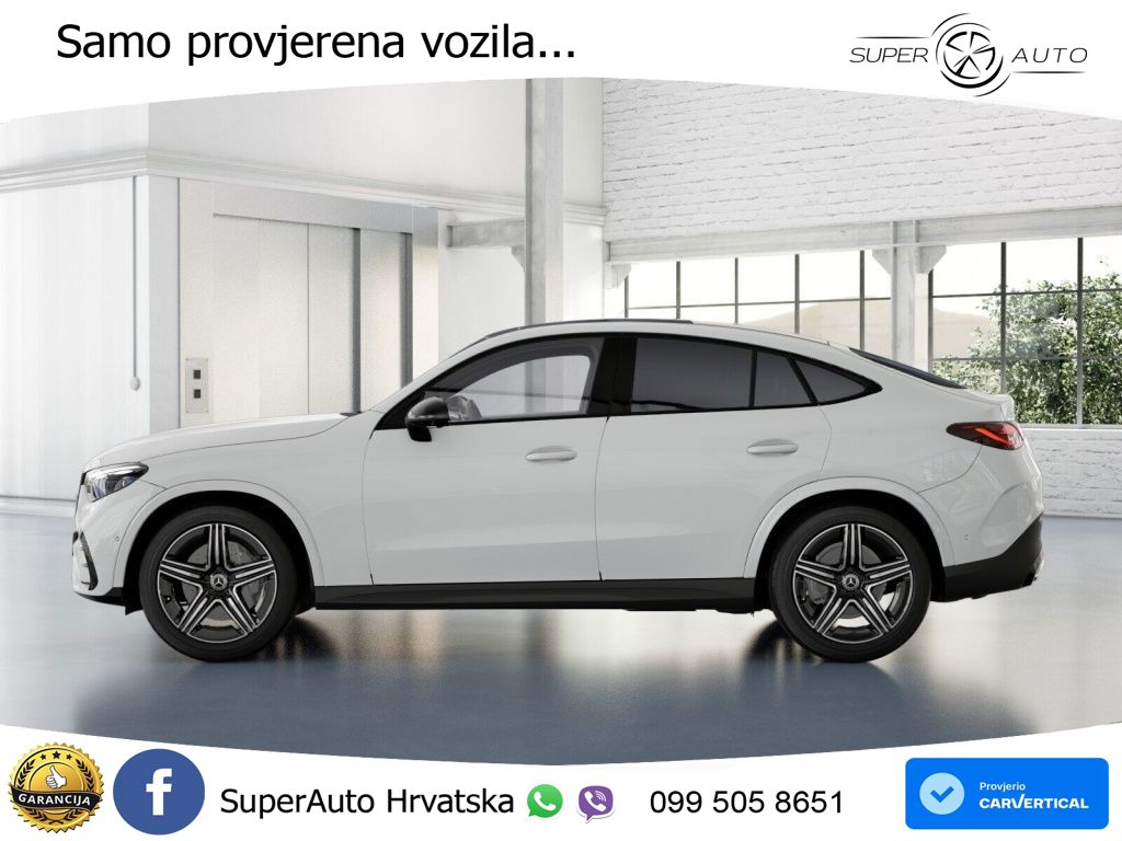 Mercedes GLC Coupe 220d (197 KS) 4MATIC 9G-TRONIC AMG ACC+GR SJED+360+PANO