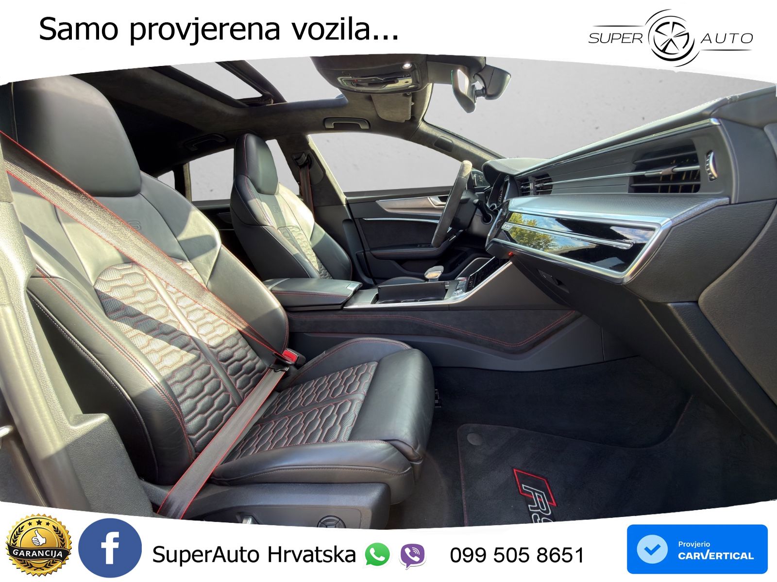 Audi RS7 4.0 TFSI V8 (600 KS) quattro tiptronic ACC+HEAD+4xGR SJED+360+PANO