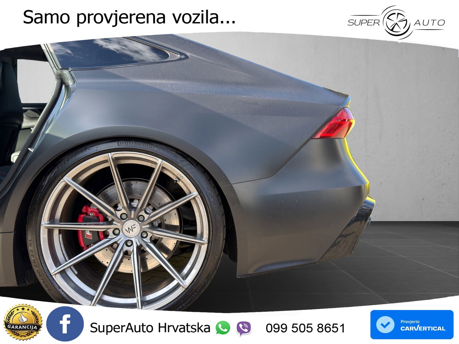 Audi RS7 4.0 TFSI V8 (600 KS) quattro tiptronic ACC+HEAD+4xGR SJED+360+PANO