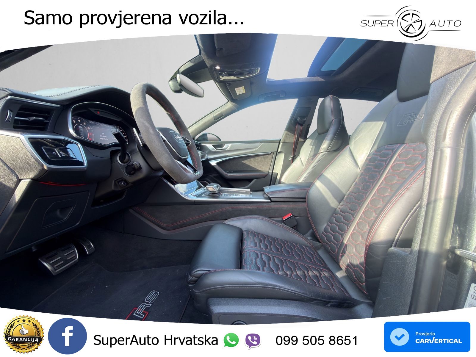 Audi RS7 4.0 TFSI V8 (600 KS) quattro tiptronic ACC+HEAD+4xGR SJED+360+PANO