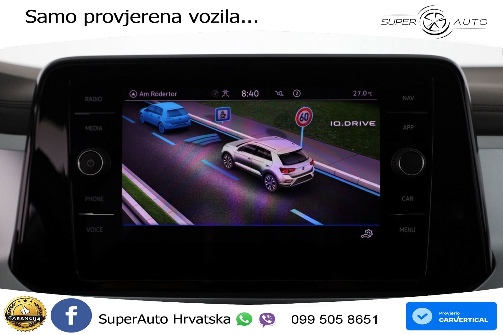 Volkswagen T-Roc I 2.0 TDI (150 KS) DSG LED+GR SJED+ACC