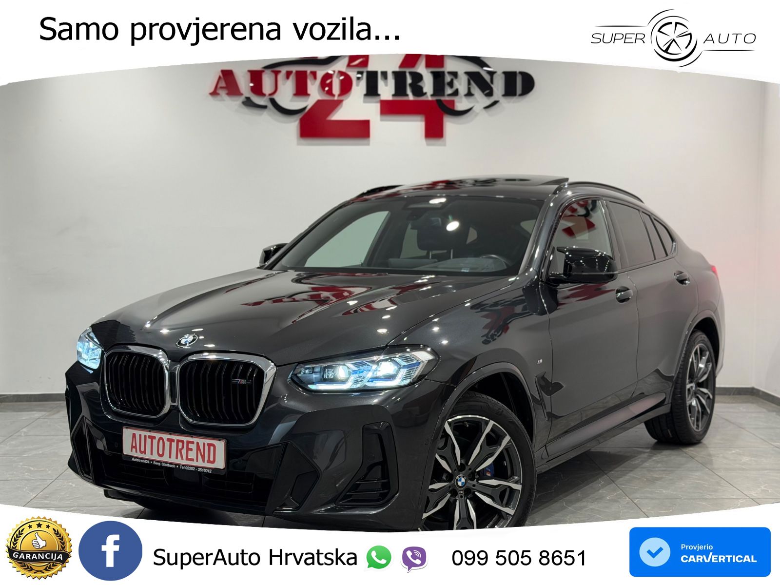 BMW X4 M40d (340 KS) xDrive Steptronic LED+GR SJED+ACC