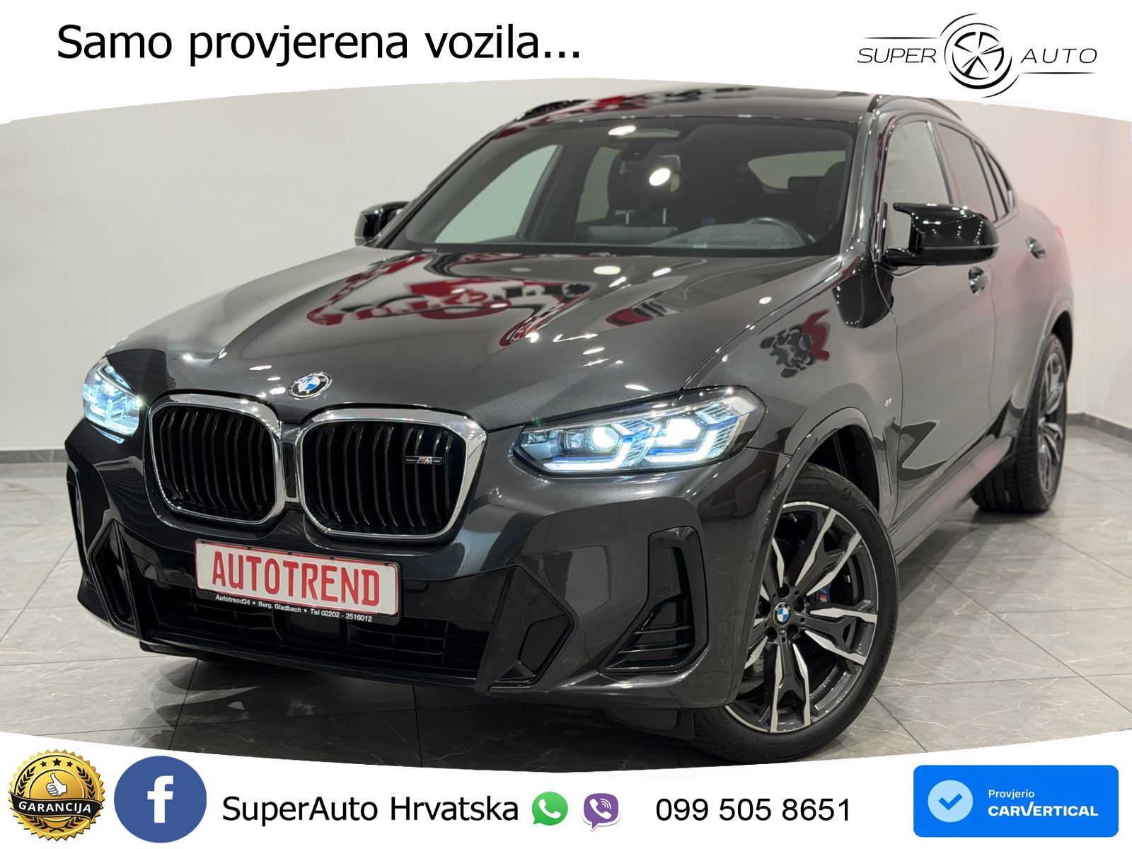 BMW X4 M40d (340 KS) xDrive Steptronic LED+GR SJED+ACC