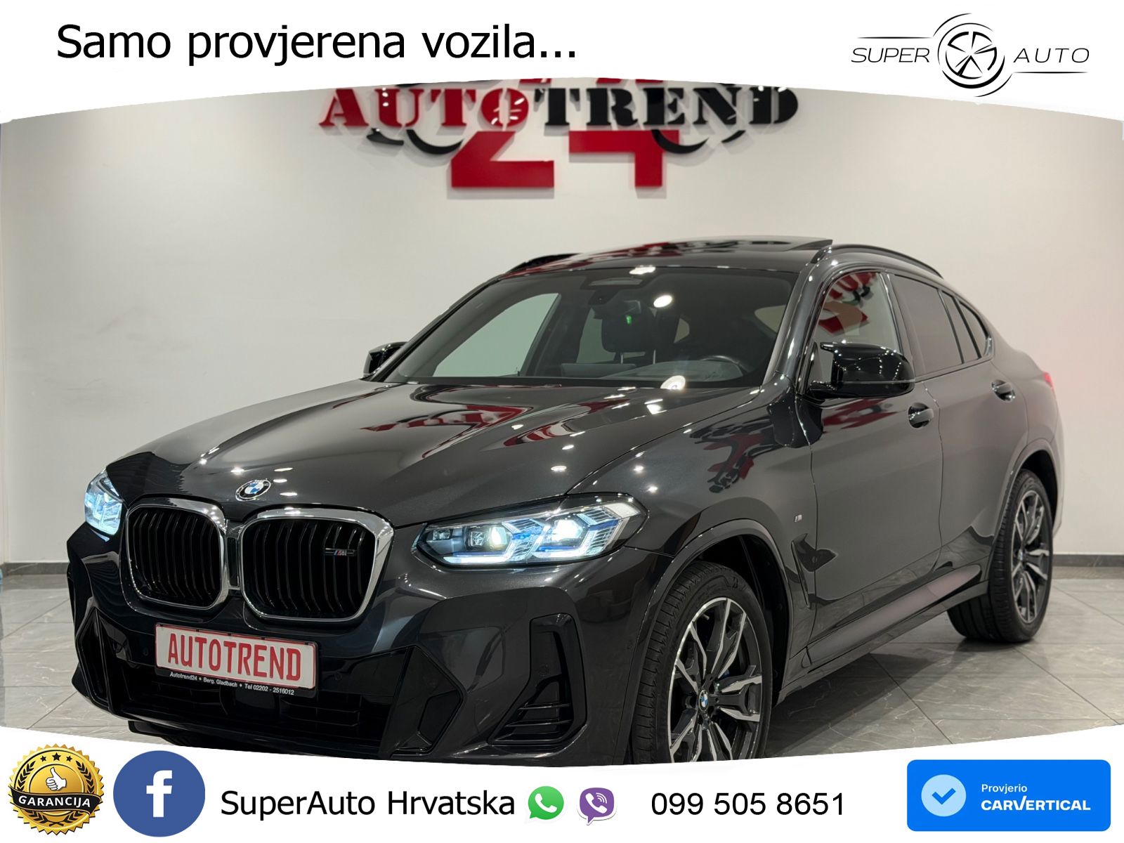 BMW X4 M40d (340 KS) xDrive Steptronic LED+GR SJED+ACC
