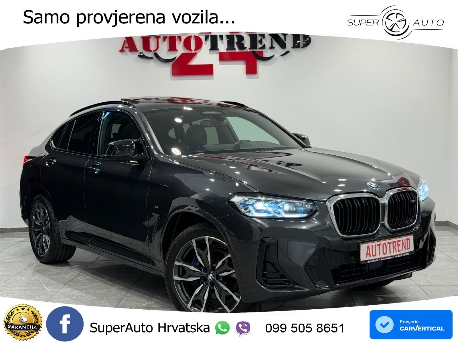 BMW X4 M40d (340 KS) xDrive Steptronic LED+GR SJED+ACC