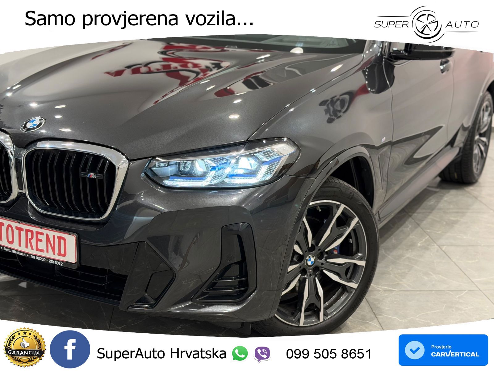BMW X4 M40d (340 KS) xDrive Steptronic LED+GR SJED+ACC