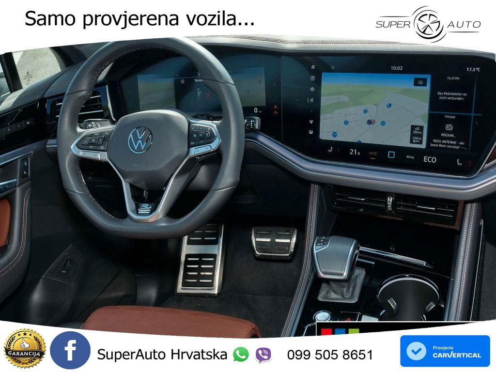 Volkswagen Touareg 3.0 V6 TDI (286 KS) 4MOTION Tiptronic ZRAČNI+ACC+GR SJED+KAM