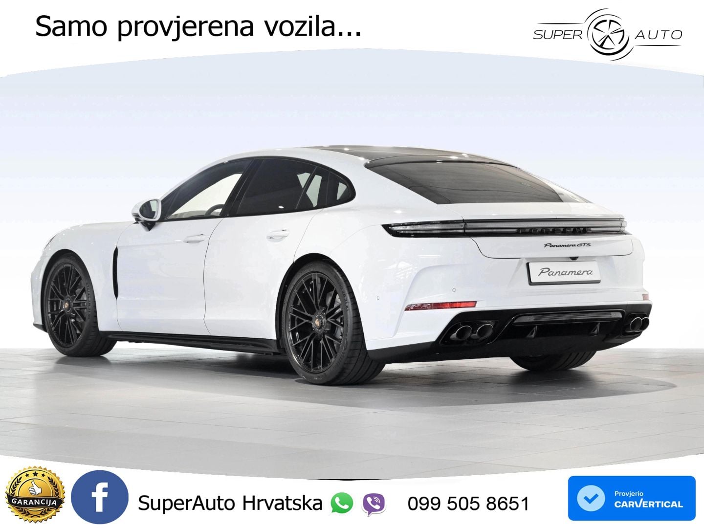 Porsche Panamera GTS 4.0 V8 (500 KS) PDK ZRAČNI+ACC+GR SJED+KAM+PANO