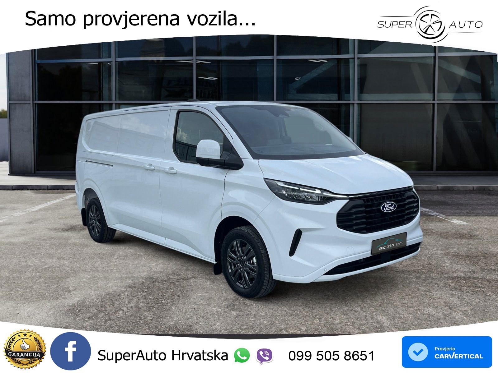 Ford Transit Custom Limited L2 Aut. LED*B&O*Kamera*70 170 KS