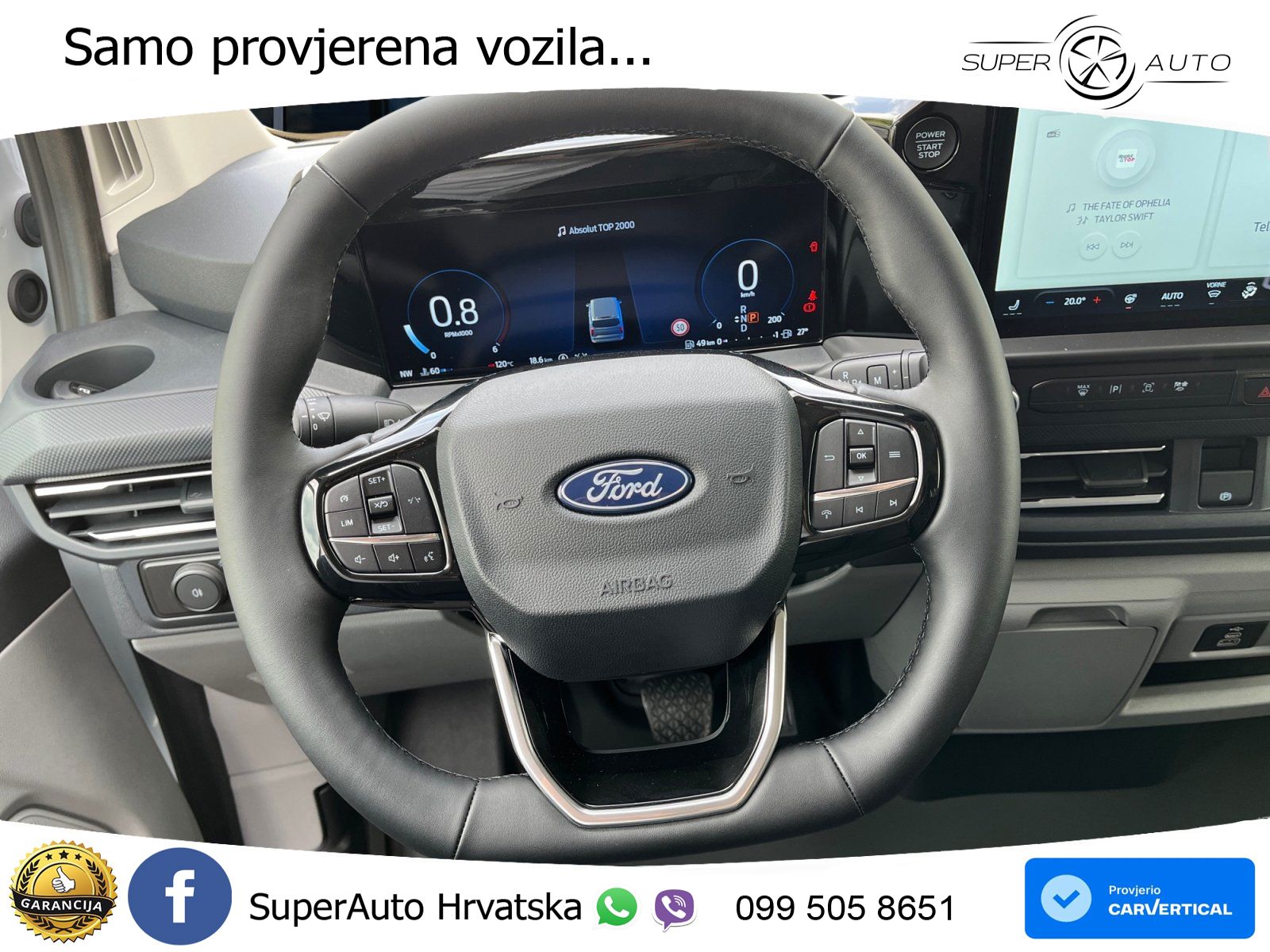 Ford Transit Custom Limited L2 Aut. LED*B&O*Kamera*70 170 KS