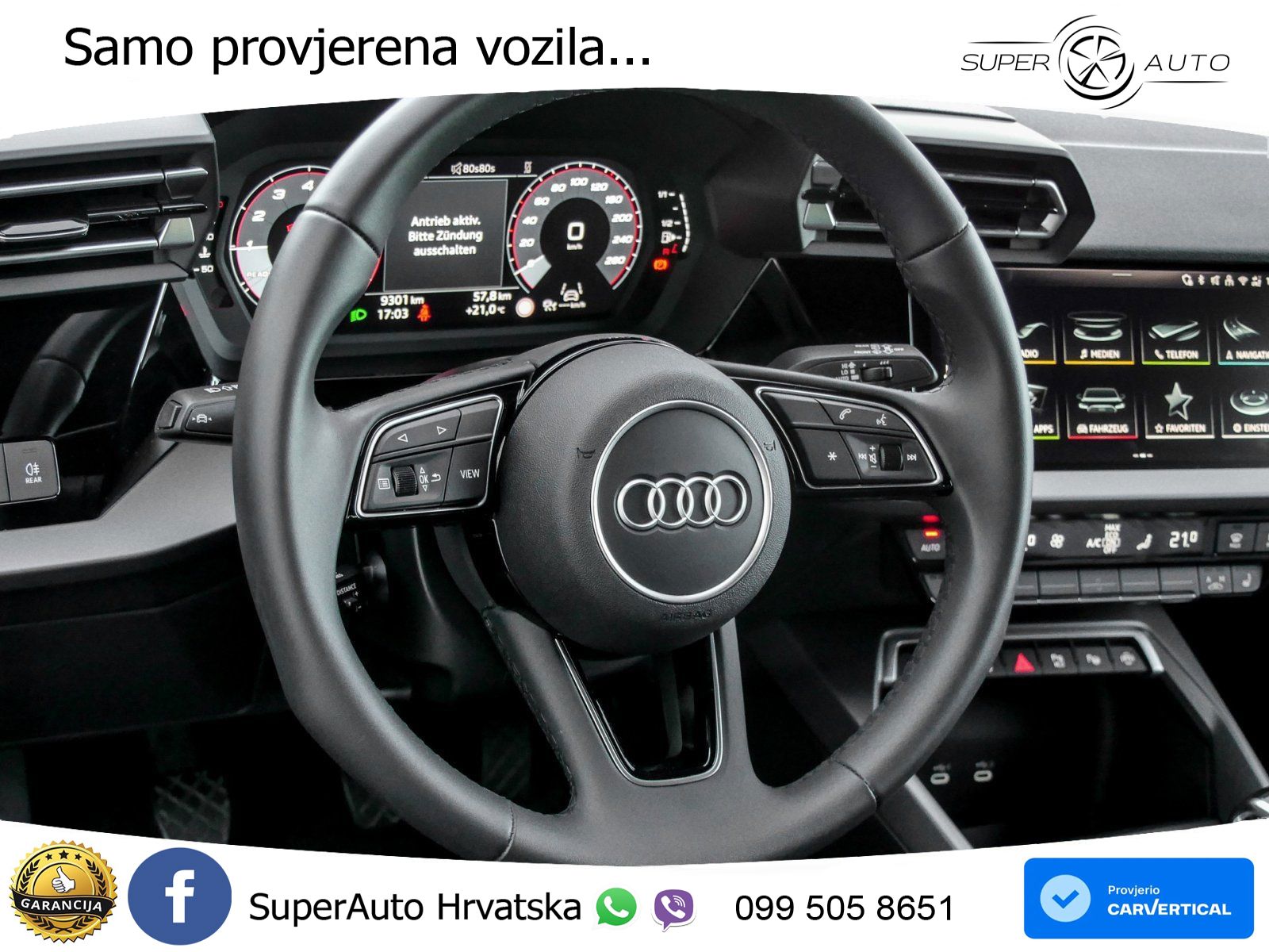 Audi A3 30 TFSI (116 KS) LED+GR SJED+ACC
