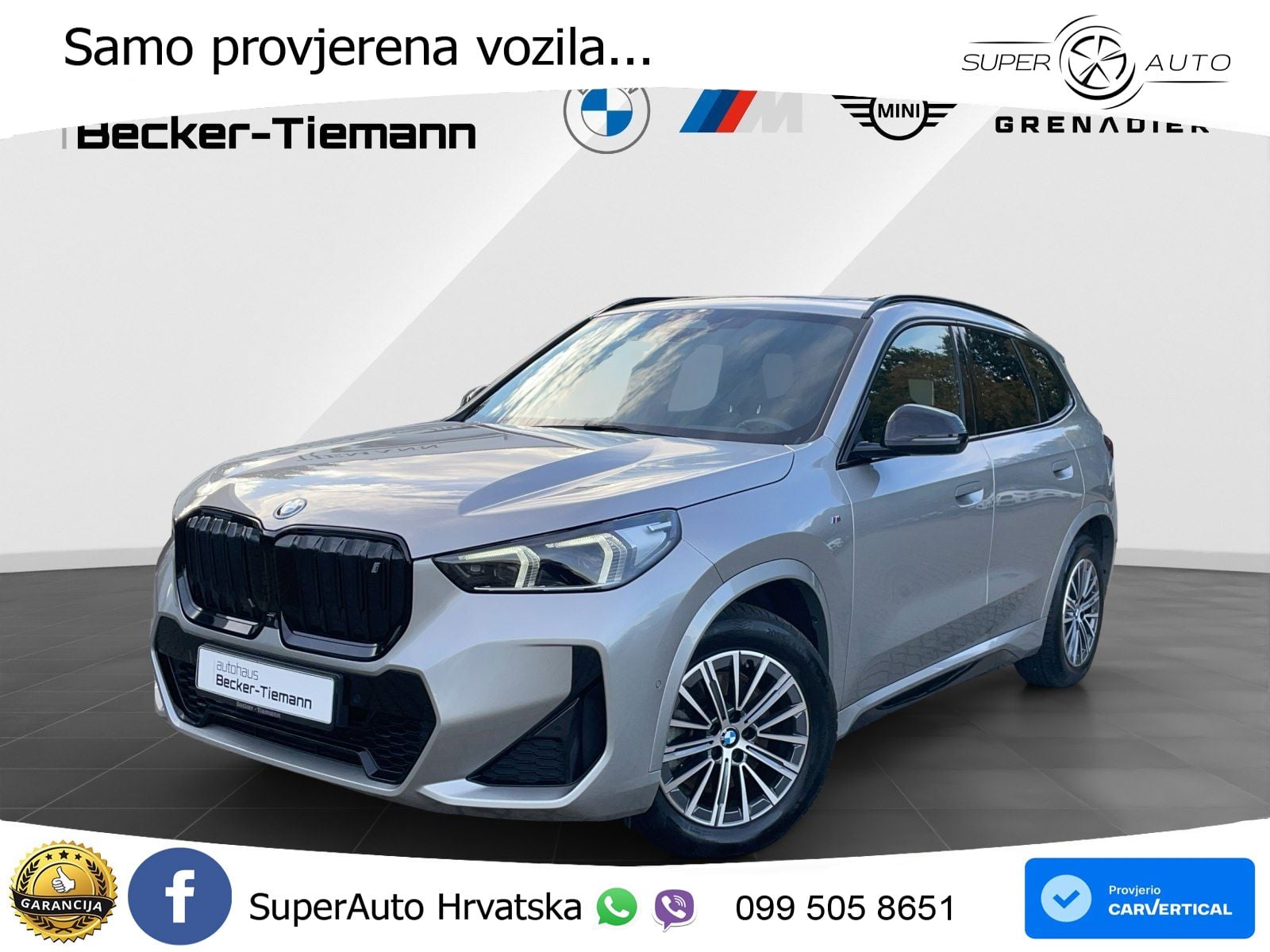 BMW iX1 68 kWh (313 KS) xDrive30 M Sport LED+GR SJED+ACC