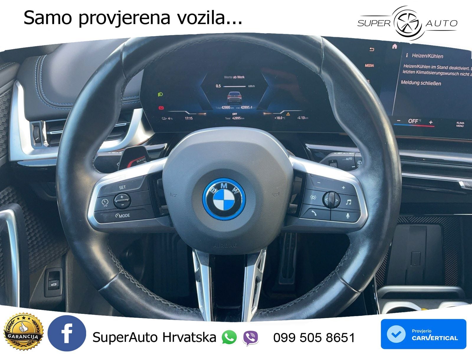 BMW iX1 68 kWh (313 KS) xDrive30 M Sport LED+GR SJED+ACC