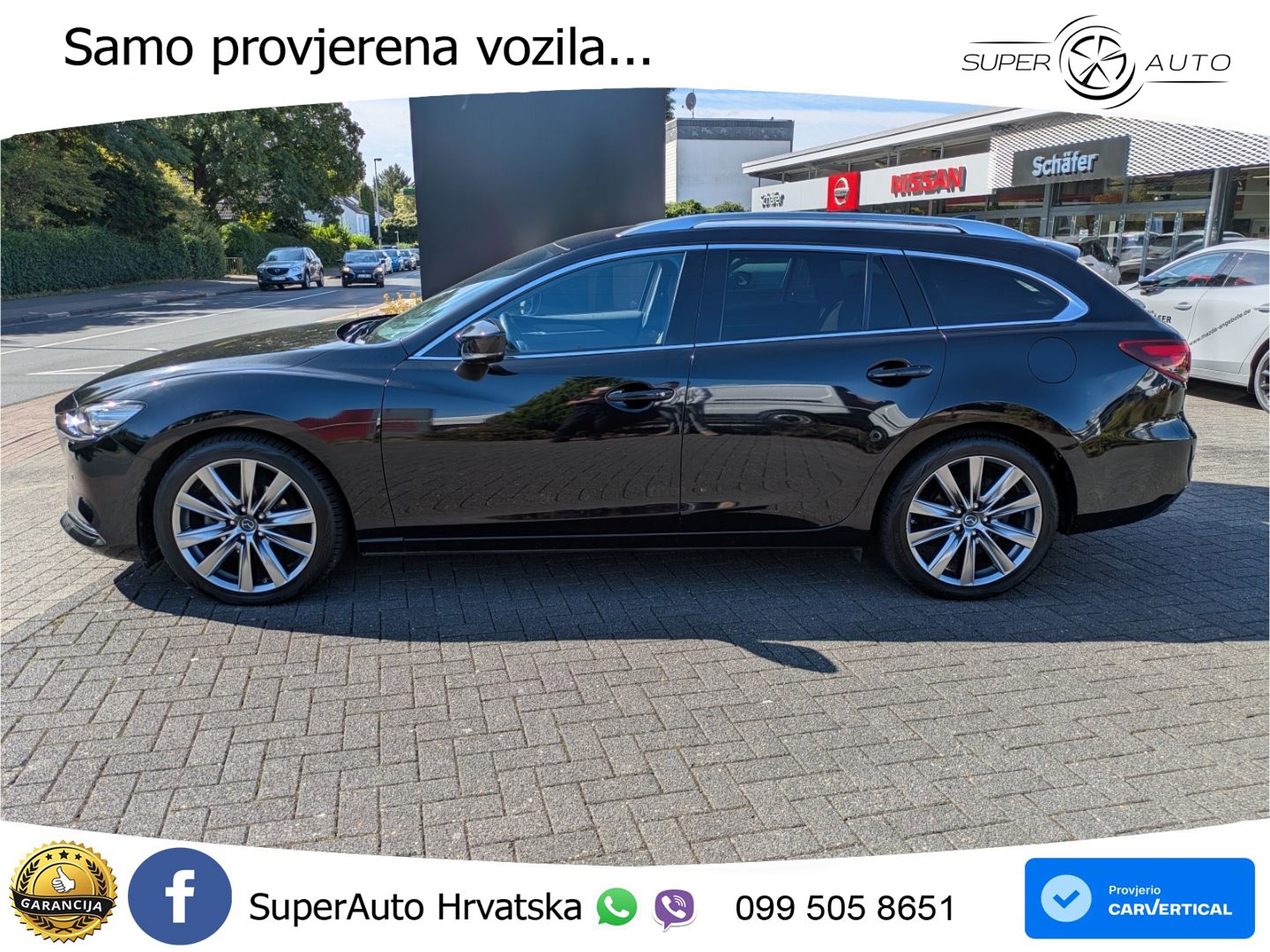 Mazda 6 Sport Combi 2.5 SKYACTIV-G (194 KS) SKYACTIV-Drive LED+GR SJED+ACC