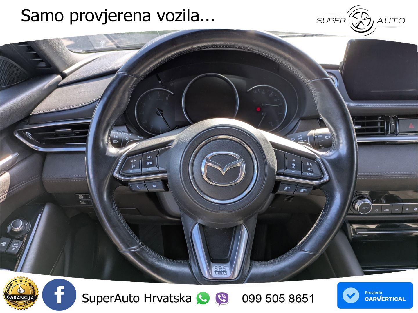 Mazda 6 Sport Combi 2.5 SKYACTIV-G (194 KS) SKYACTIV-Drive LED+GR SJED+ACC