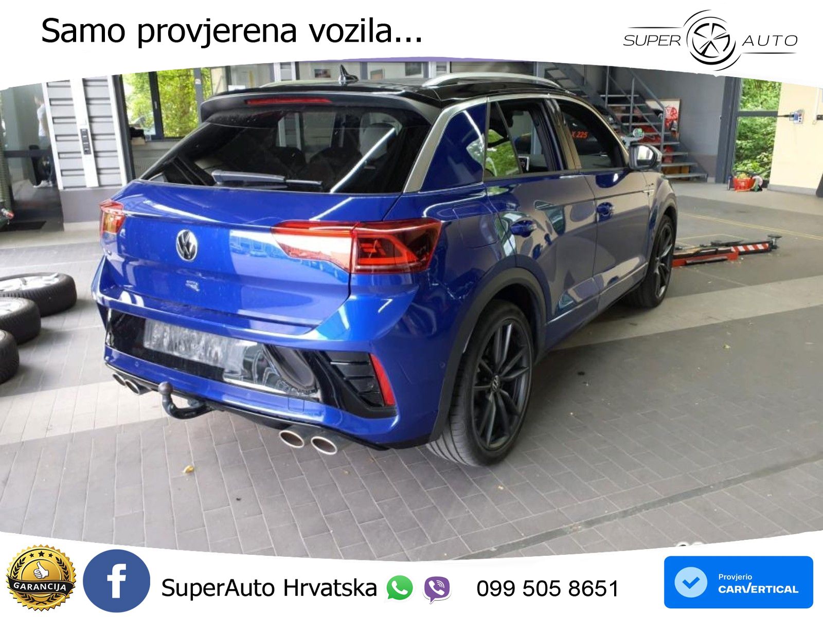 Volkswagen T-Roc I R 2.0 TSI (300 KS) OPF 4M DSG LED+GR SJED+ACC