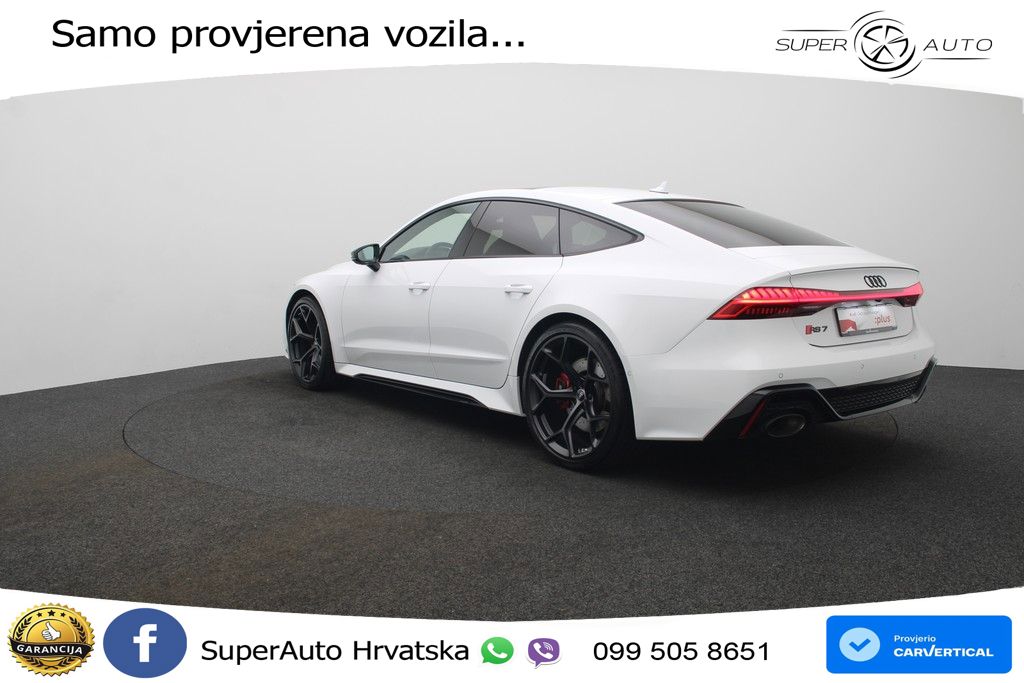 Audi RS7 4.0 TFSI V8 performance (630 KS) quattro tiptronic MATRIX+GR SJED+KAM